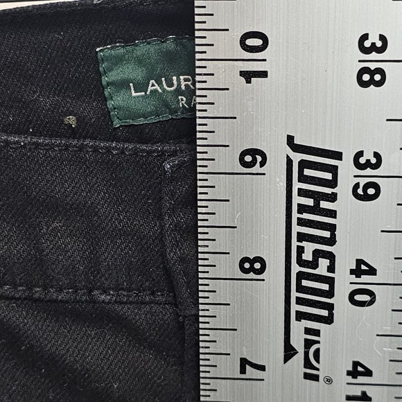 Ralph Lauren Jeans Co Womens 6 Iconic Black Denim Classiccore Outdoors Preppy - Picture 11 of 11